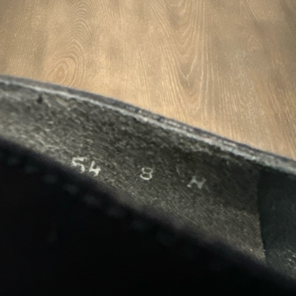 Vintage Stuart Weitzman‎ Suede Women's Size 8  Black Block Heel Square Toe - Picture 5 of 9